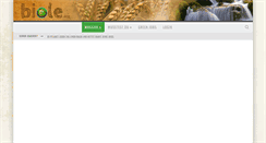 Desktop Screenshot of biole.org
